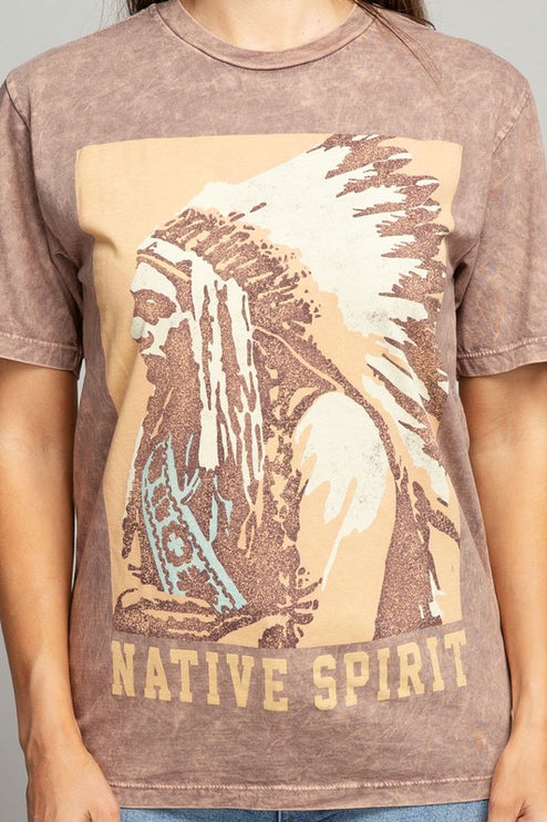 Native Spirit Graphic Tee T-Shirt