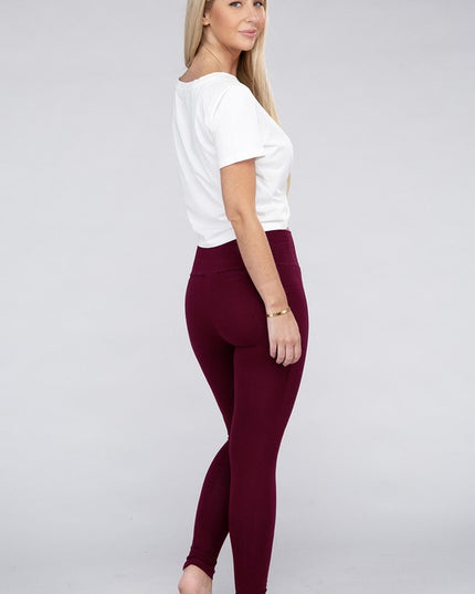 High-Waisted Active Leggings with Concealed Pockets for Essentials