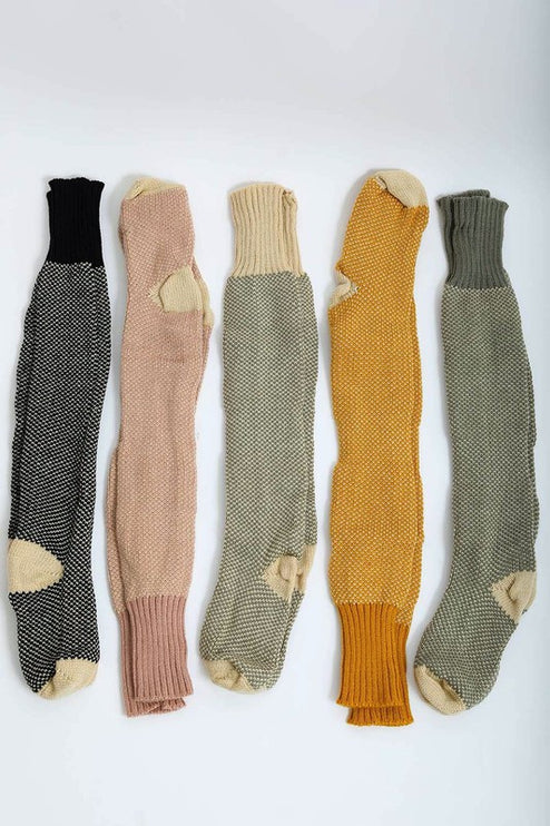 Warm Stylish Cozy Knee High Knitted Fashion Lounge Socks