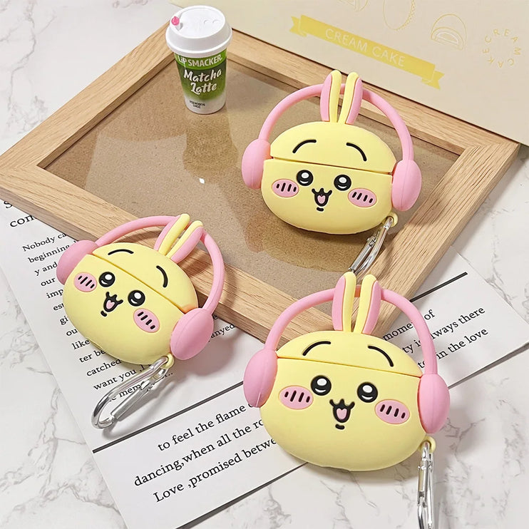 Cute Chiikawa Usagi Earphone Headphone Case for AirPods