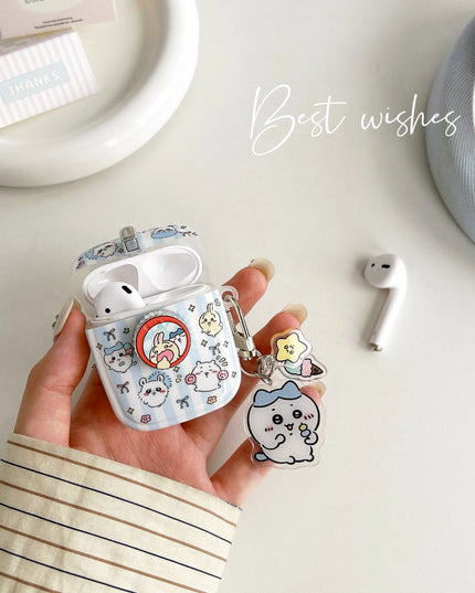 Cute Hachiware Chiikawa Earphone Headphone Case for AirPods