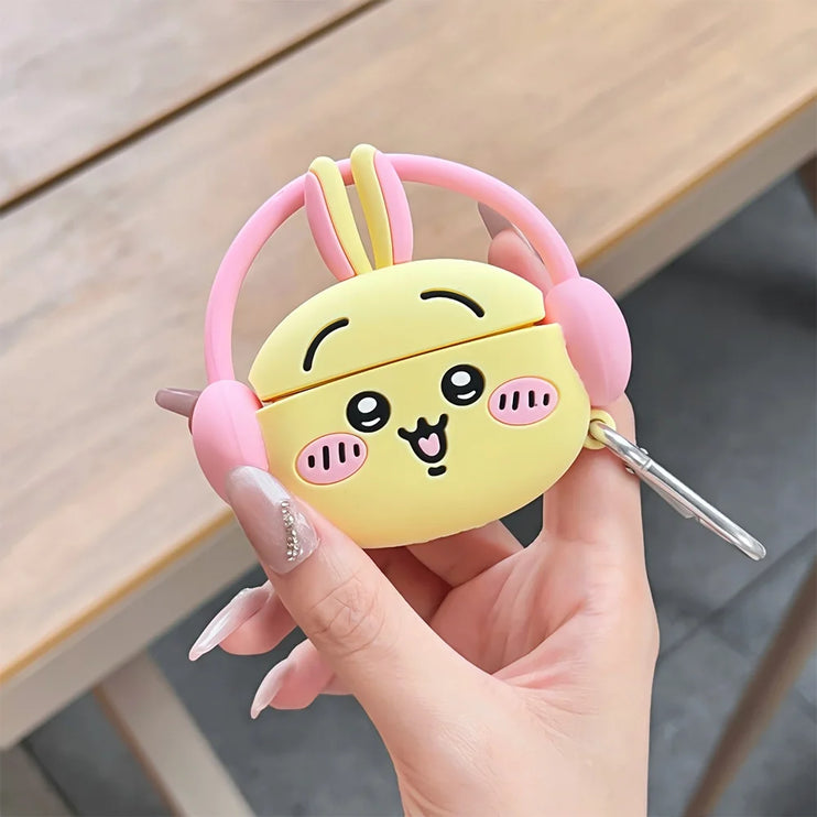 Cute Chiikawa Usagi Earphone Headphone Case for AirPods