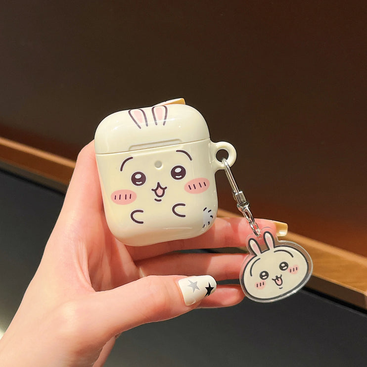 Cute Hachiware Usagi Chiikawa Design Earphone Headphone Case for AirPods