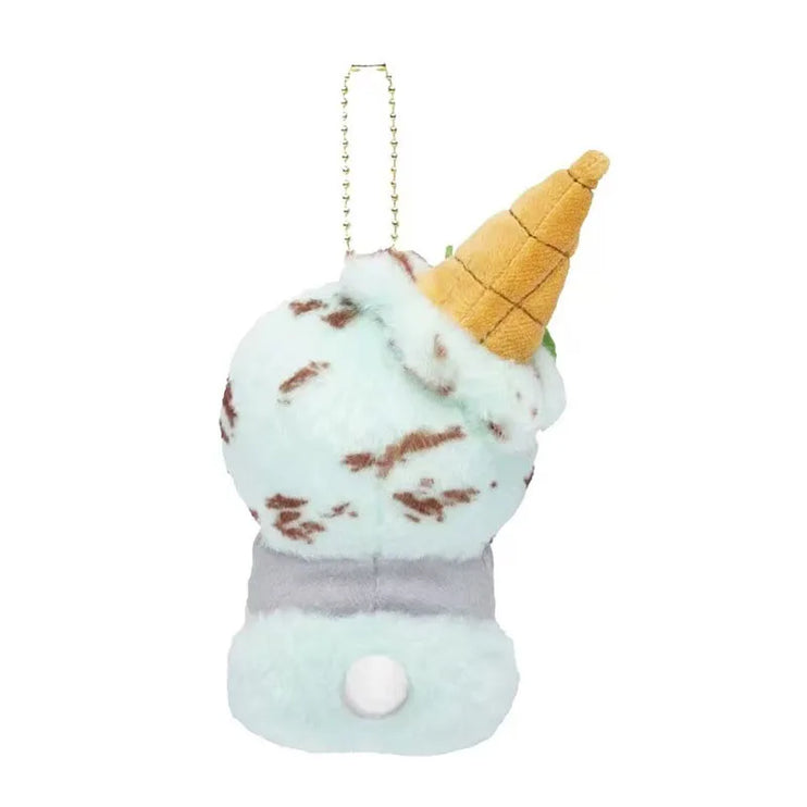 Mofusand Kawaii Cute Cat Japanese Ice Cream Series Soft Plush Toys Keychain Pendant