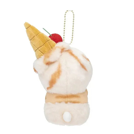 Mofusand Kawaii Cute Cat Japanese Ice Cream Series Soft Plush Toys Keychain Pendant