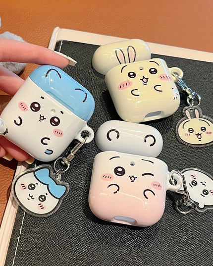 Cute Hachiware Usagi Chiikawa Design Earphone Headphone Case for AirPods