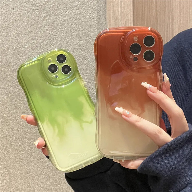 Retro Matcha Green Iced Coffee Drink Phone Case Cover for iPhone