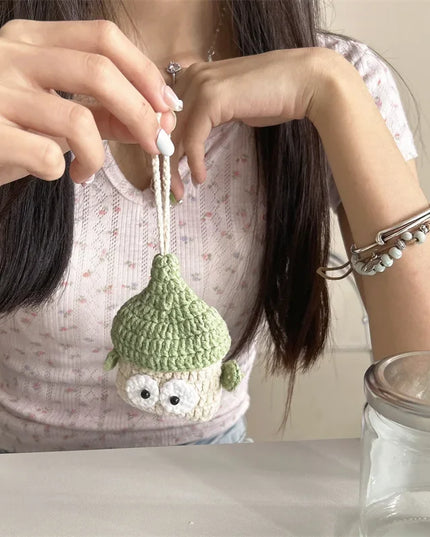 Adorable Knitted Cartoon Earphone Headphone Case Cover AirPods