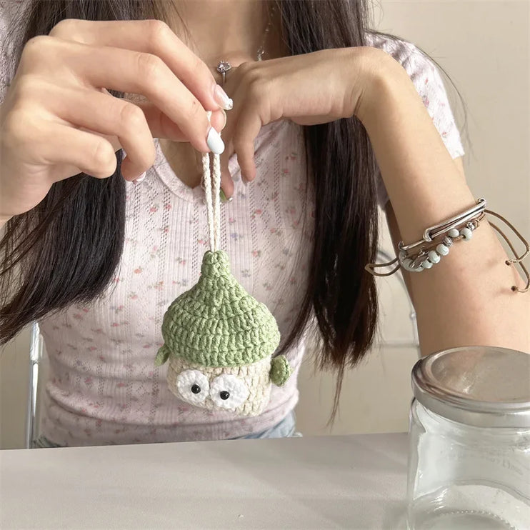 Adorable Knitted Cartoon Earphone Headphone Case Cover AirPods