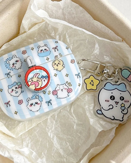 Cute Hachiware Chiikawa Earphone Headphone Case for AirPods