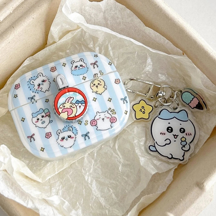 Cute Hachiware Chiikawa Earphone Headphone Case for AirPods