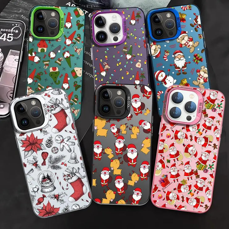 Christmas Holiday Design Phone Case Cover for iPhone