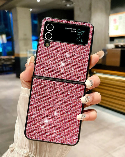 Beautiful Luxury Glitter Bling Crystal Rhinestone Phone Case Cover for Samsung Z Flip