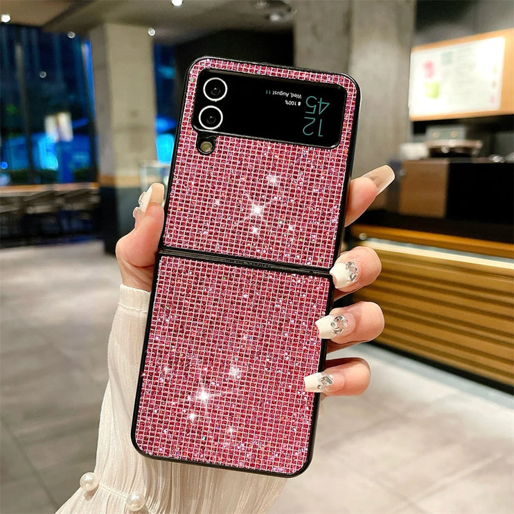 Beautiful Luxury Glitter Bling Crystal Rhinestone Phone Case Cover for Samsung Z Flip