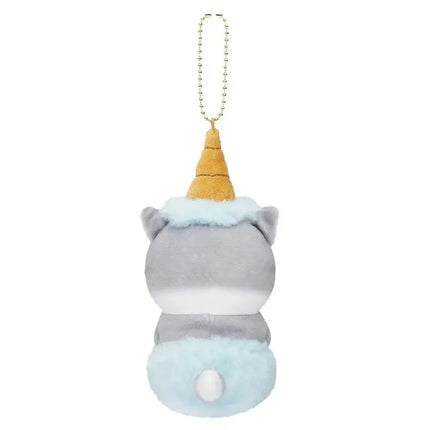 Mofusand Kawaii Cute Cat Japanese Ice Cream Series Soft Plush Toys Keychain Pendant