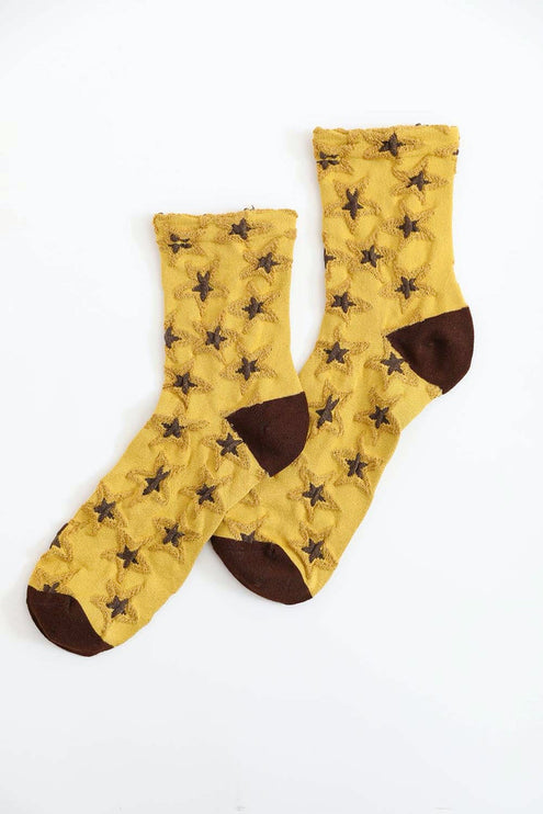 Soft Stretchy Stylish Star Pattern Ankle Socks