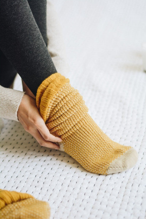 Warm Stylish Cozy Knee High Knitted Fashion Lounge Socks