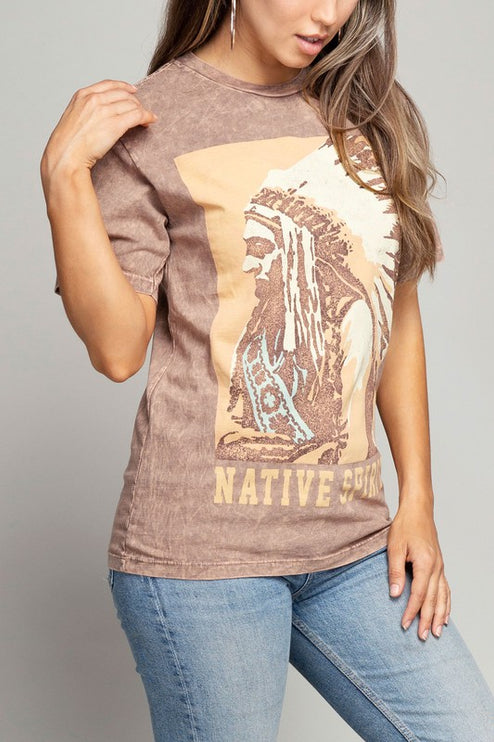 Native Spirit Graphic Tee T-Shirt